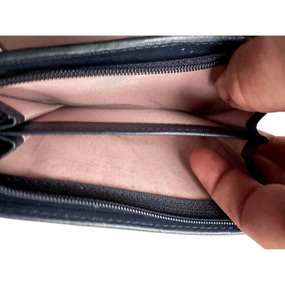 Radley Women's Shadow Medium Bifold Wallet Ink Blue - Picture 10 of 11